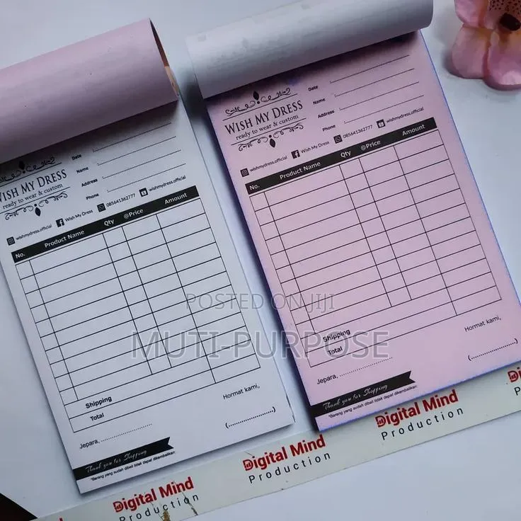 Invoice and Receipt