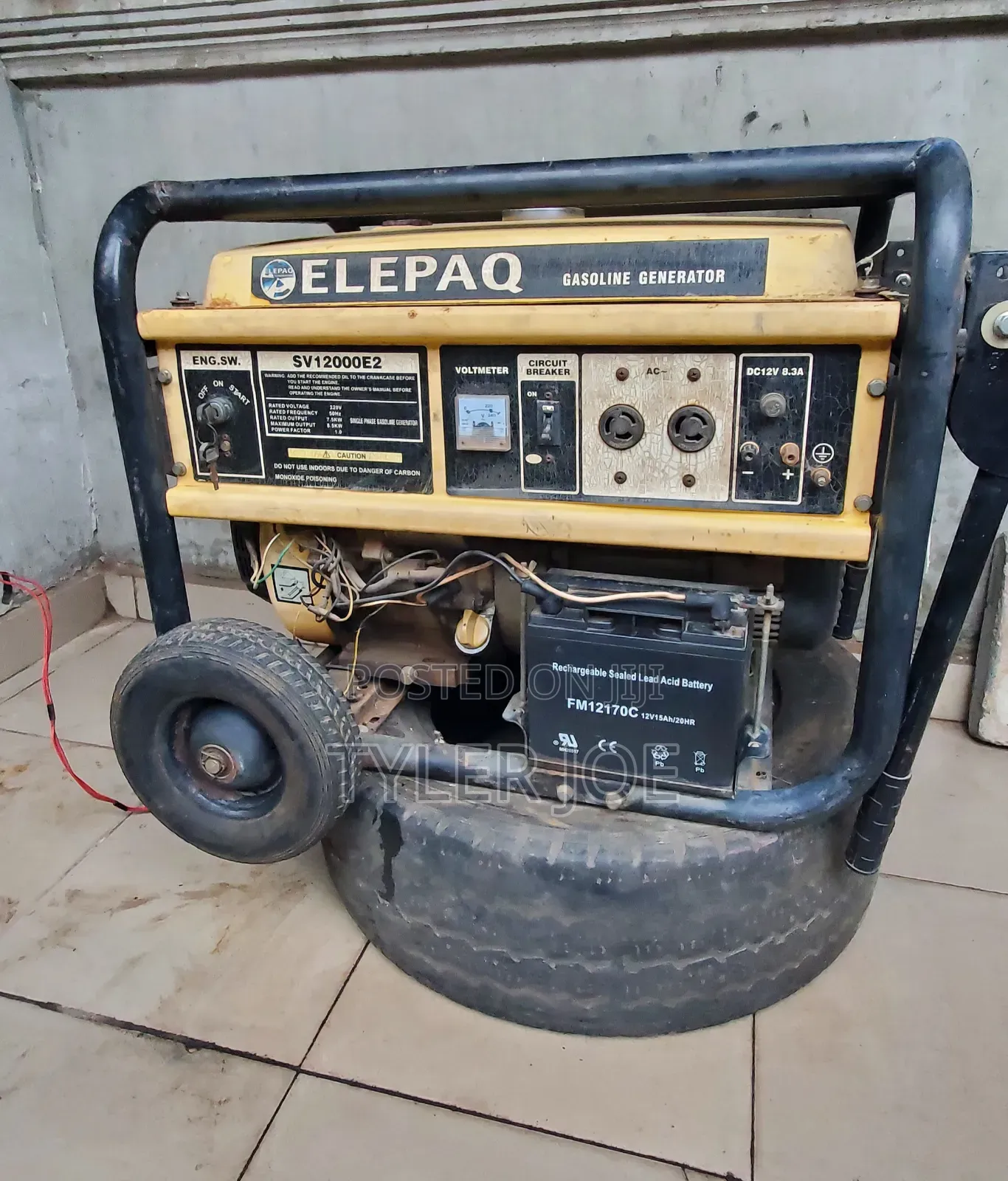 Elepaq 7.5kva Generator