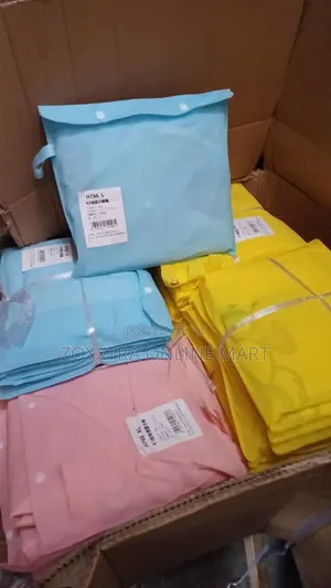 Cute Children Raincoat With Waterproof Bag Space and Face Shield