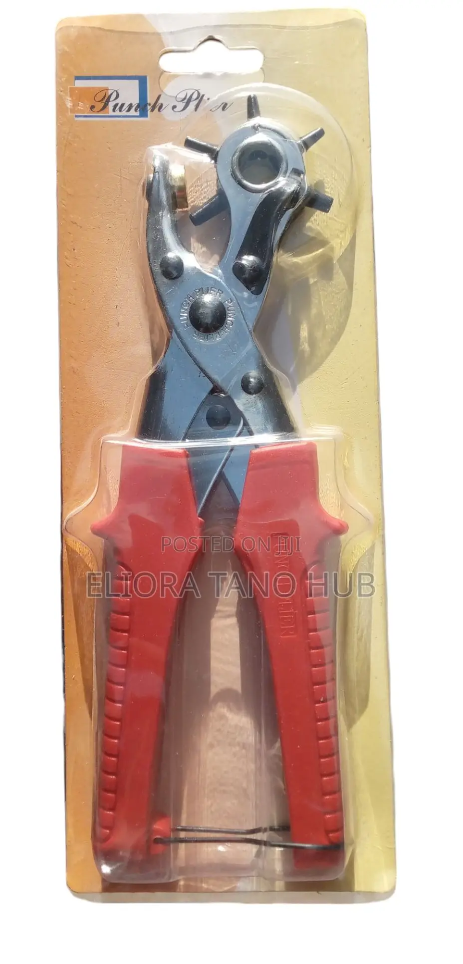 Leather Punch Plier Hole