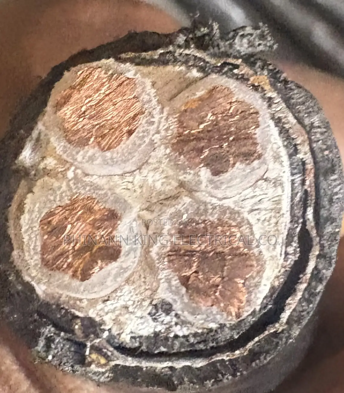 Electical Cable 50mm by 4core Armored