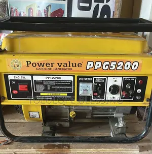 Power Value Ppg5200 Generator Barely Used, Working Perfectly