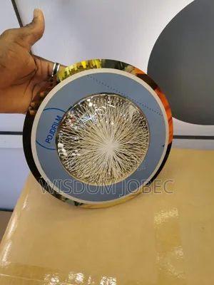Textured Circular Wall Lamp