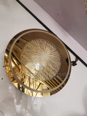 Textured Circular Wall Lamp