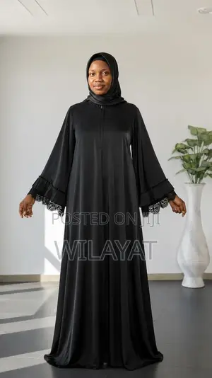 Premium Silk Abaya | Elegant Modest Wear