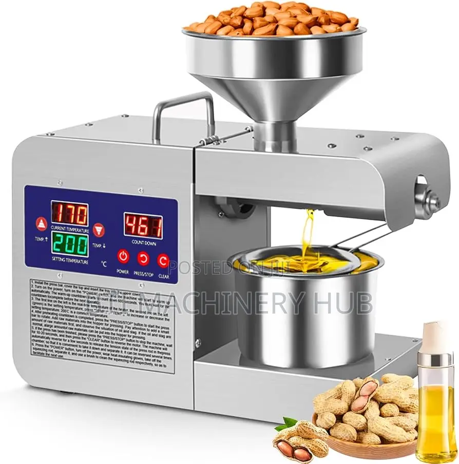 Cold and Hot Press Oil Extractor