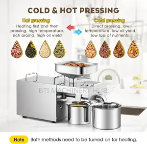 Cold and Hot Press Oil Extractor