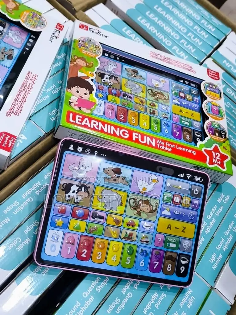 Children Educational Learning Fun Tablet Toy Abc,Numbers,Animal Music ...