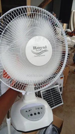 Solar Table Fan