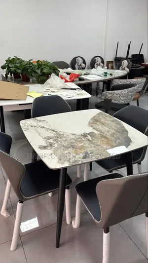 Dining Table Set With 4 Chairs