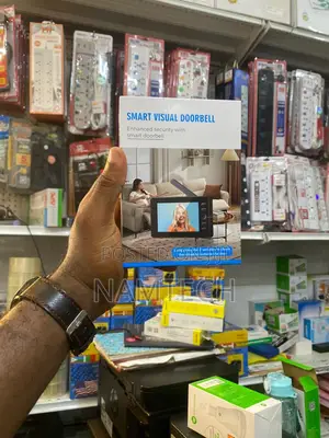 Smart Visual Doorbell With Hd Video Monitor for Enhanced Home Security