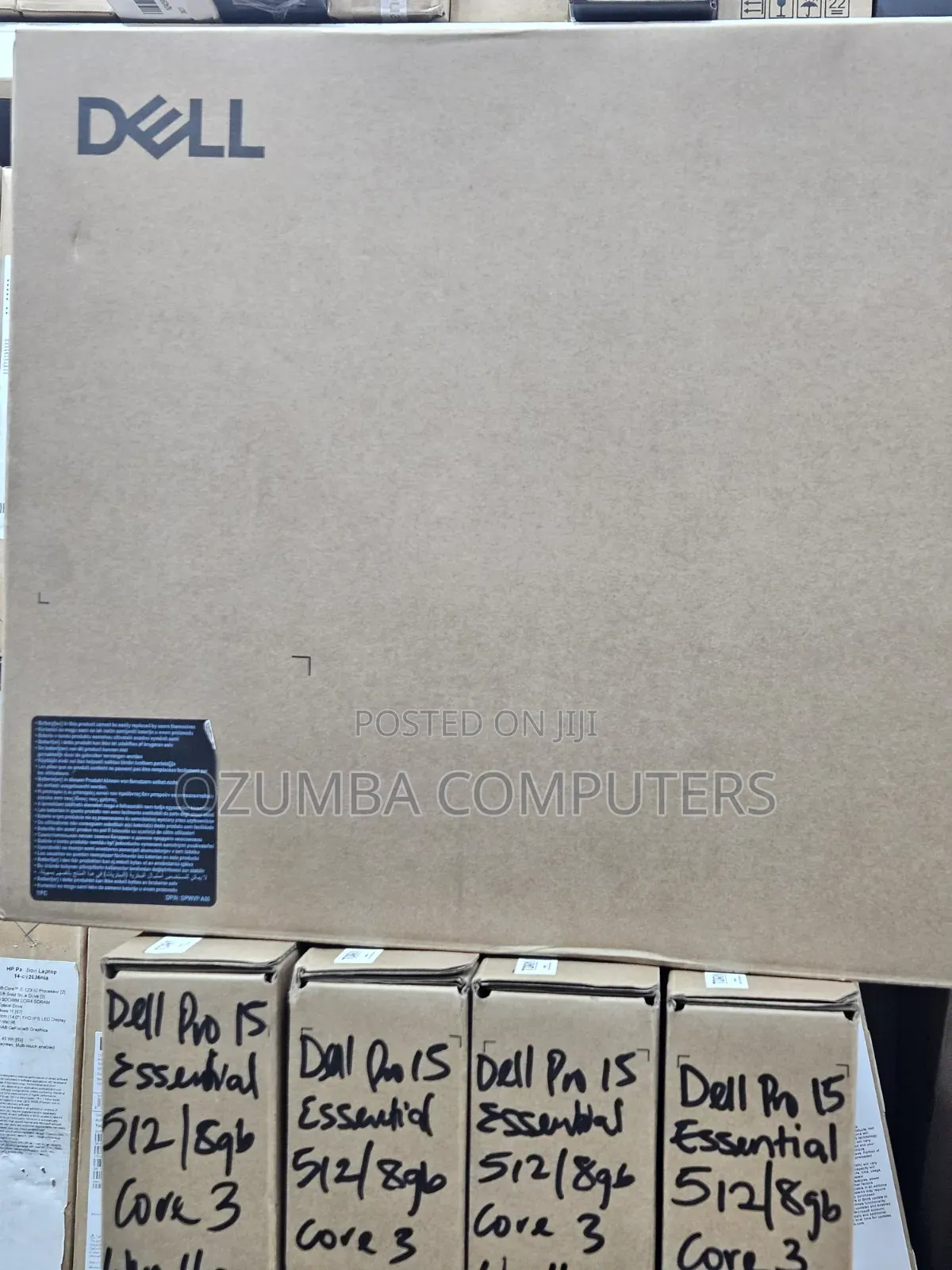 New Laptop Dell 8GB Intel Core 3 SSD 512GB