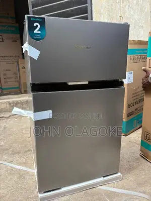 Hisense 120dr Double Door Fridge With Top Freezer