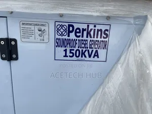 Perkins 150kva Soundproof Diesel Generator – Clean Reliable