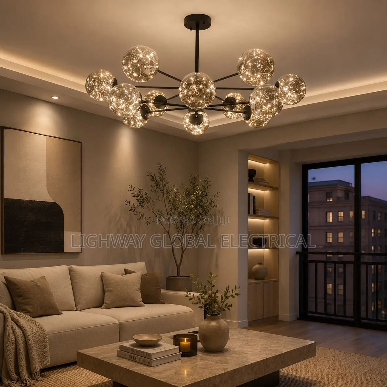 Nordic Led Minimalist Chandelier