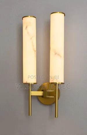 Modern Eterna Black Pillar Wall Light