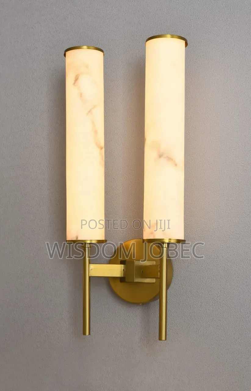 Modern Eterna Black Pillar Wall Light