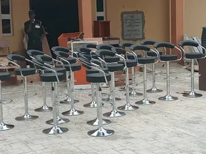 High Quality Adjustable Stool With Backrest