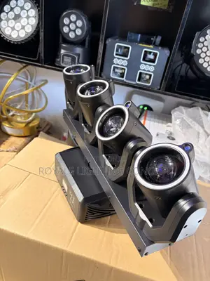 4 Head Beam Light + Laser