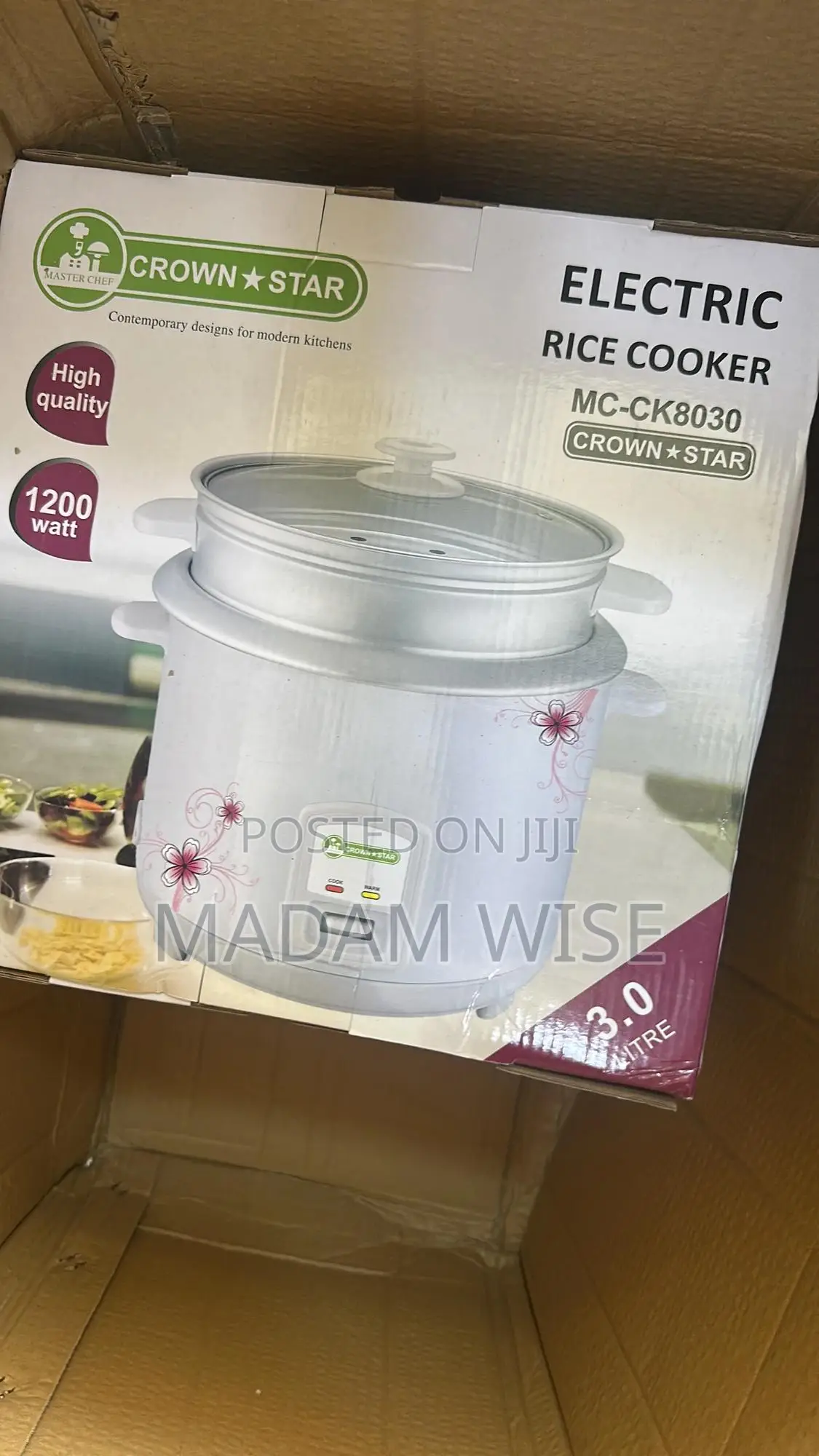 Crown Star Electric Rice Cooker