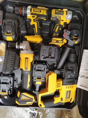 Dewalt Cordless Hand Tools Combo Kit - Battery Grinder, Wrench