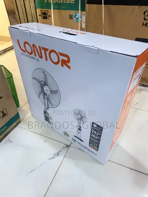 Lontor 18" Rechargeable Fan[Ctl-Cf04r-18]Household Battery Cooling Fan