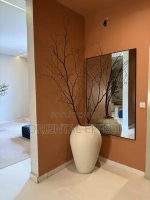 Natural Twigs in Off White Medium Odel Antique Pot –Organic Home Decor