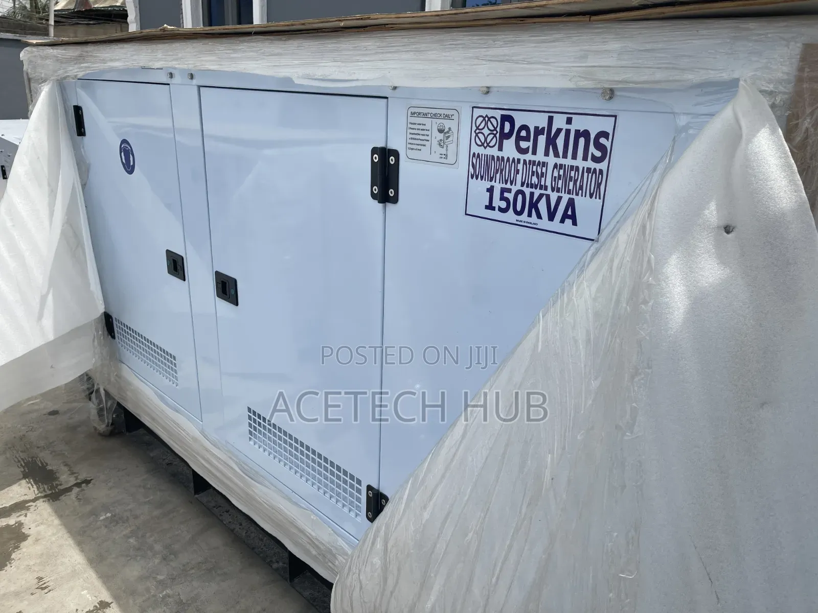 Perkins 150kva Generator – Heavy Load Capacity