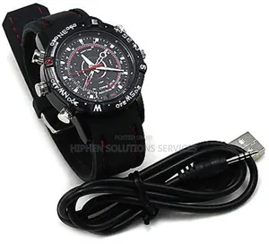 Spy Wrist Watch Camera For Security Monitoring Nigeria