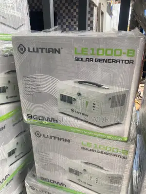 1000 Watt Lutian Solar Generator With 400 Watt Panel