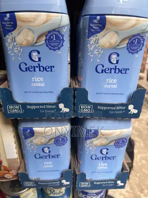 Gerber Cereal Rice