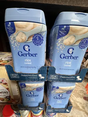 Gerber Cereal Rice