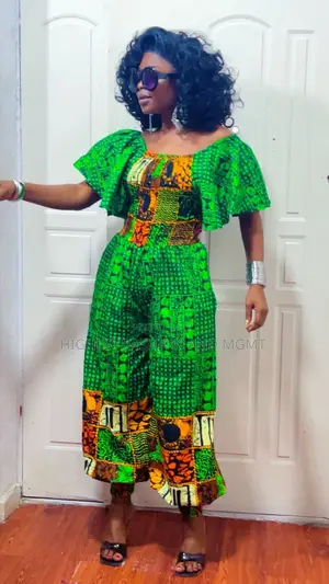 Ankara Jumpsuit - Style 704