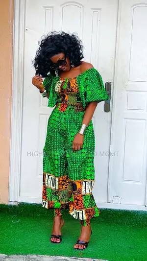 Ankara Jumpsuit - Style 704