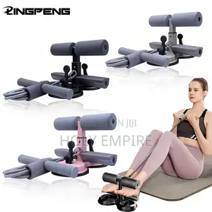 Suction Sit Up Assistant With Tension Rope Fitness Equipment Support