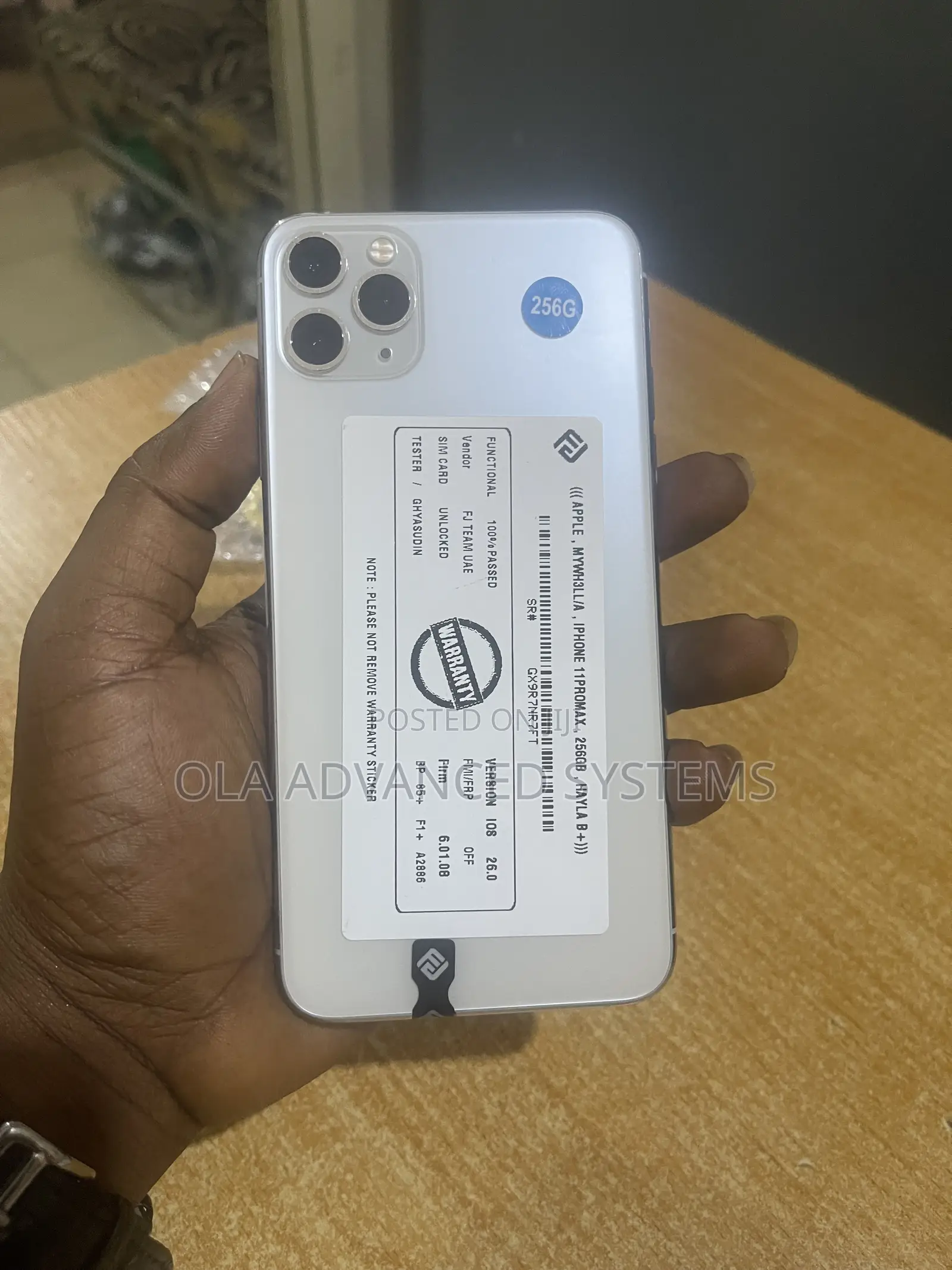 Apple iPhone 11 Pro Max 256 GB Silver