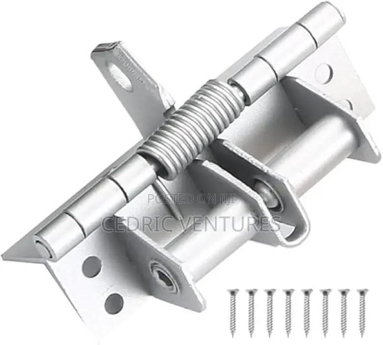 2pcs Self-Closing Door 4" Hinge Spring Positioning Hinge Door Closer