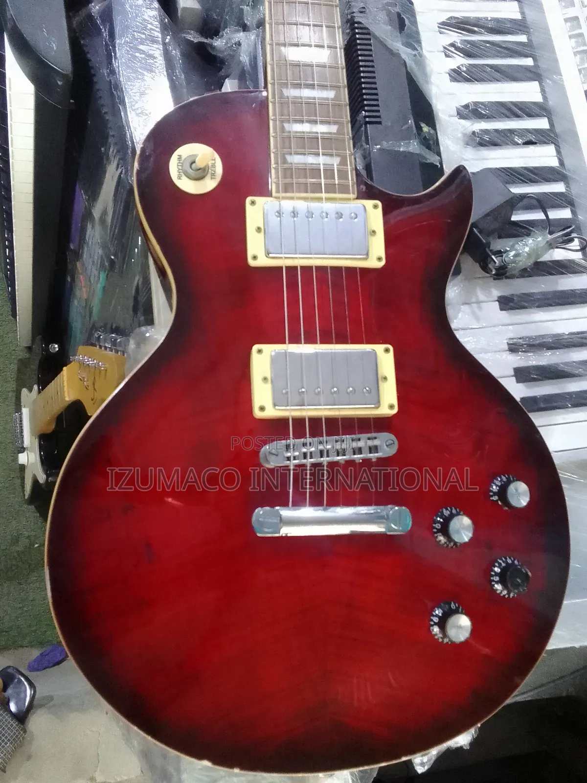 Grote Les Paul Electric Guitar – Clean Sound Solid Build