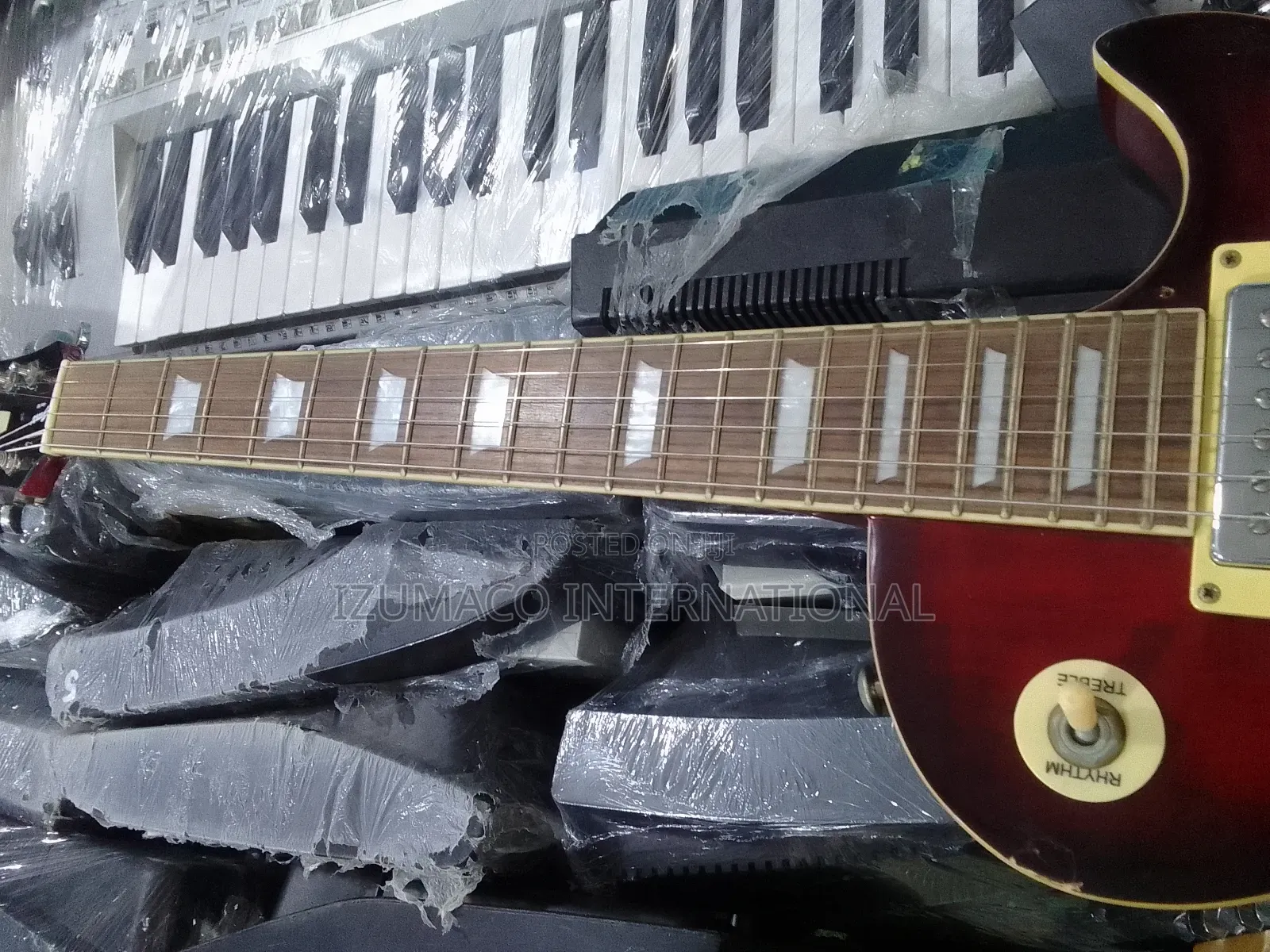 Grote Les Paul Electric Guitar – Clean Sound Solid Build