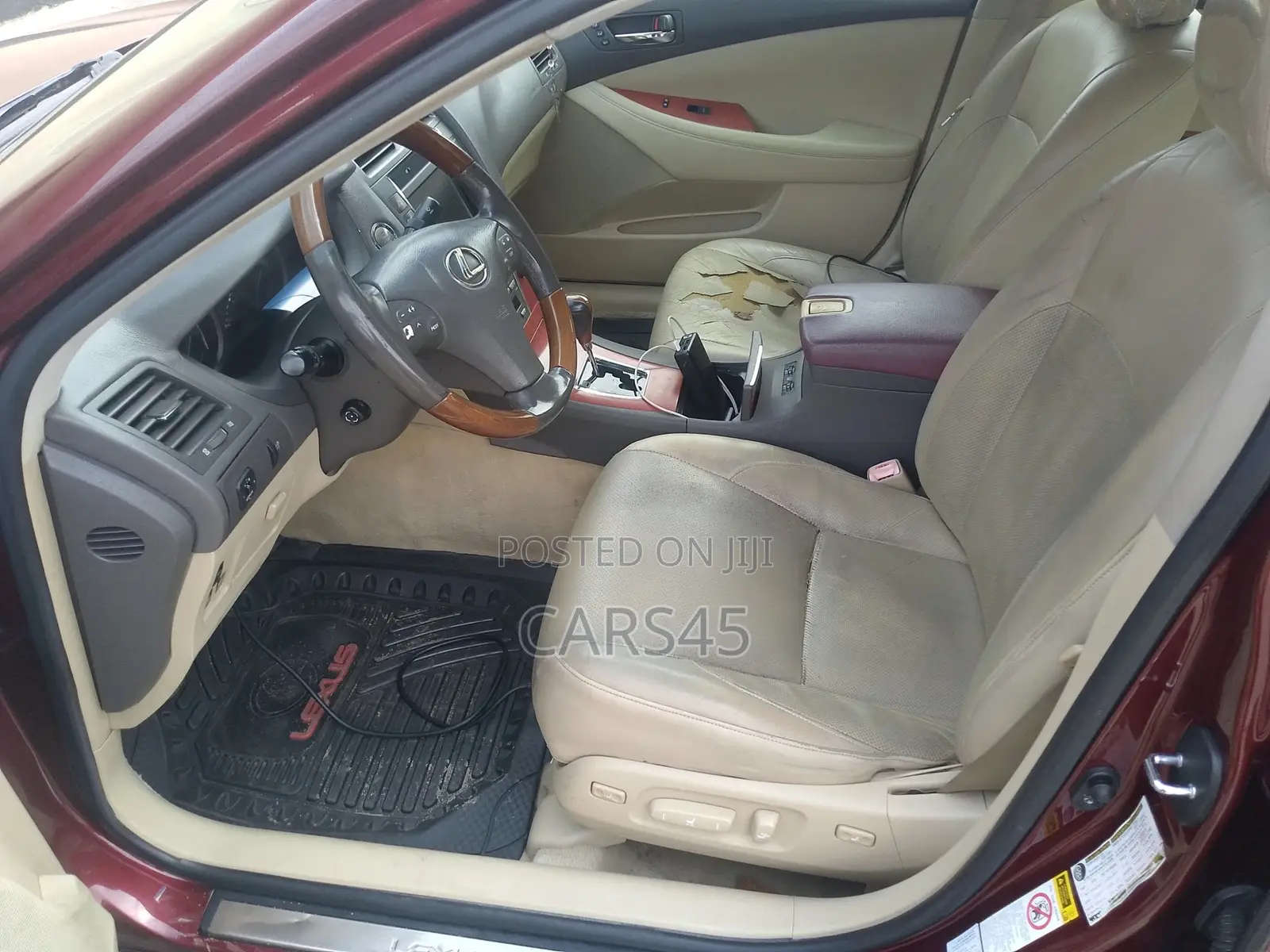 Lexus ES 2007 Red