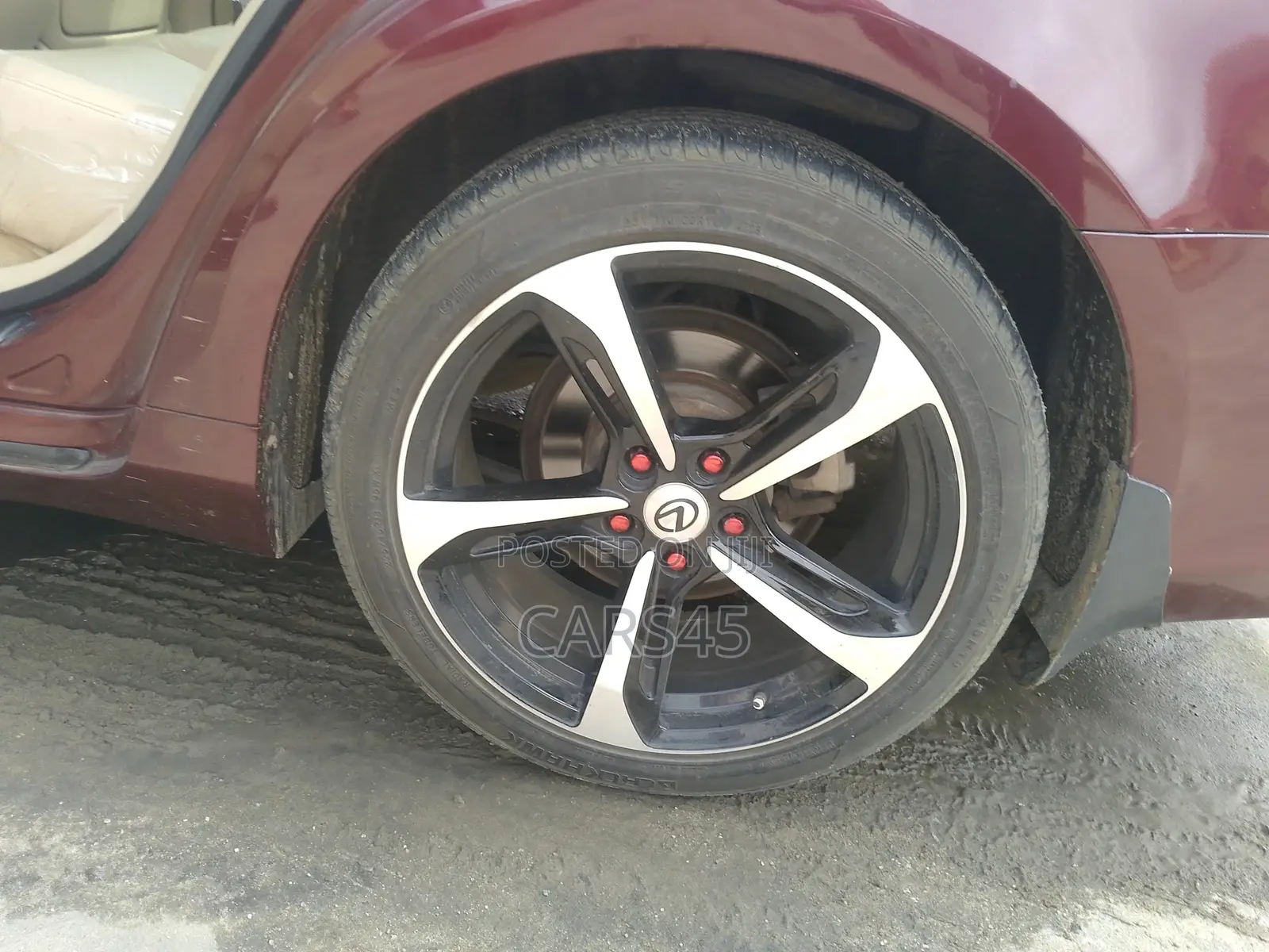 Lexus ES 2007 Red