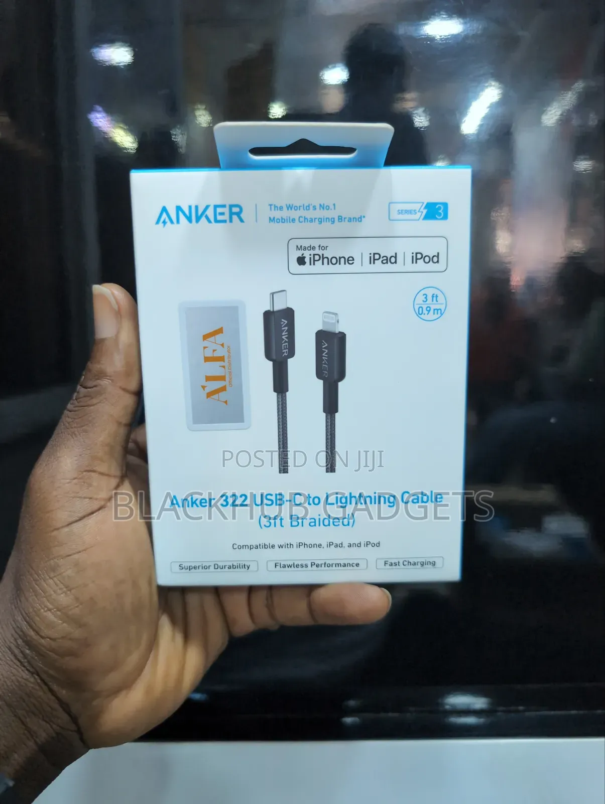 Anker C to Lightening Cable