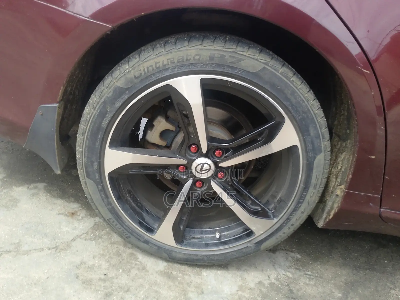 Lexus ES 2007 Red