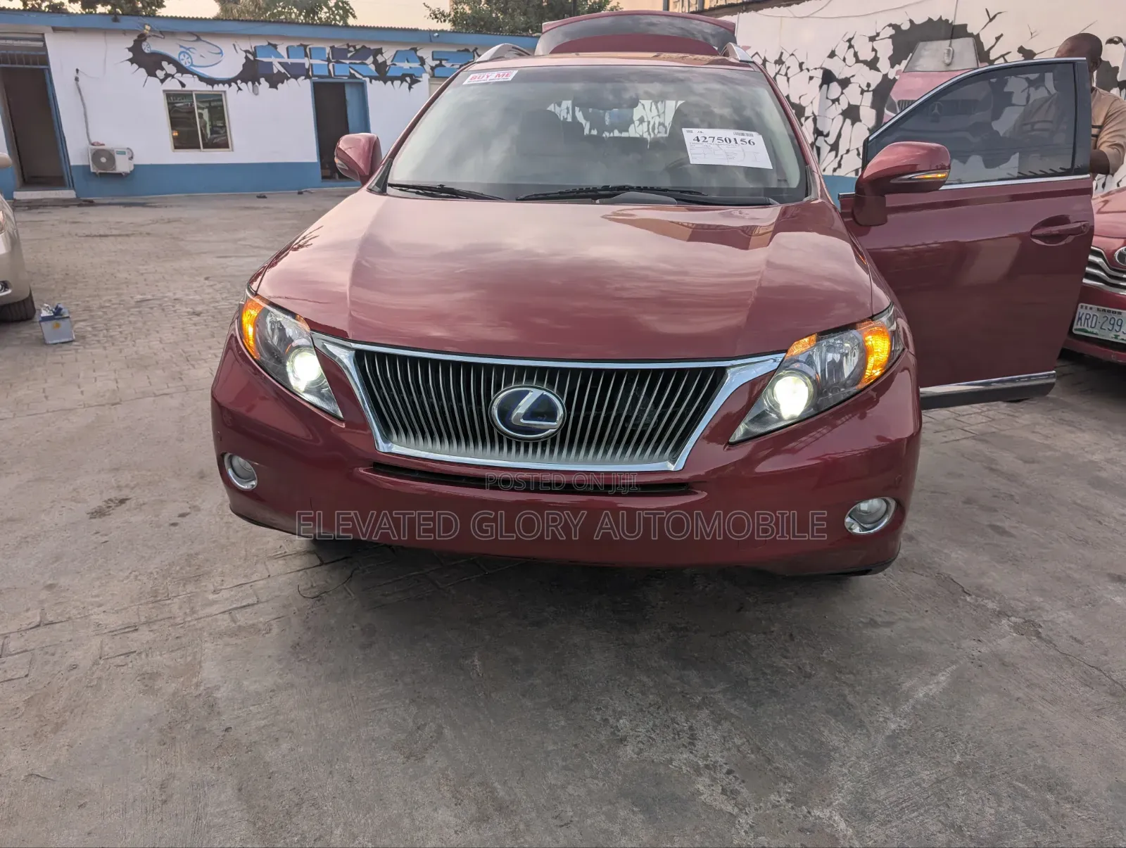 Lexus RX 450h 2010 Red