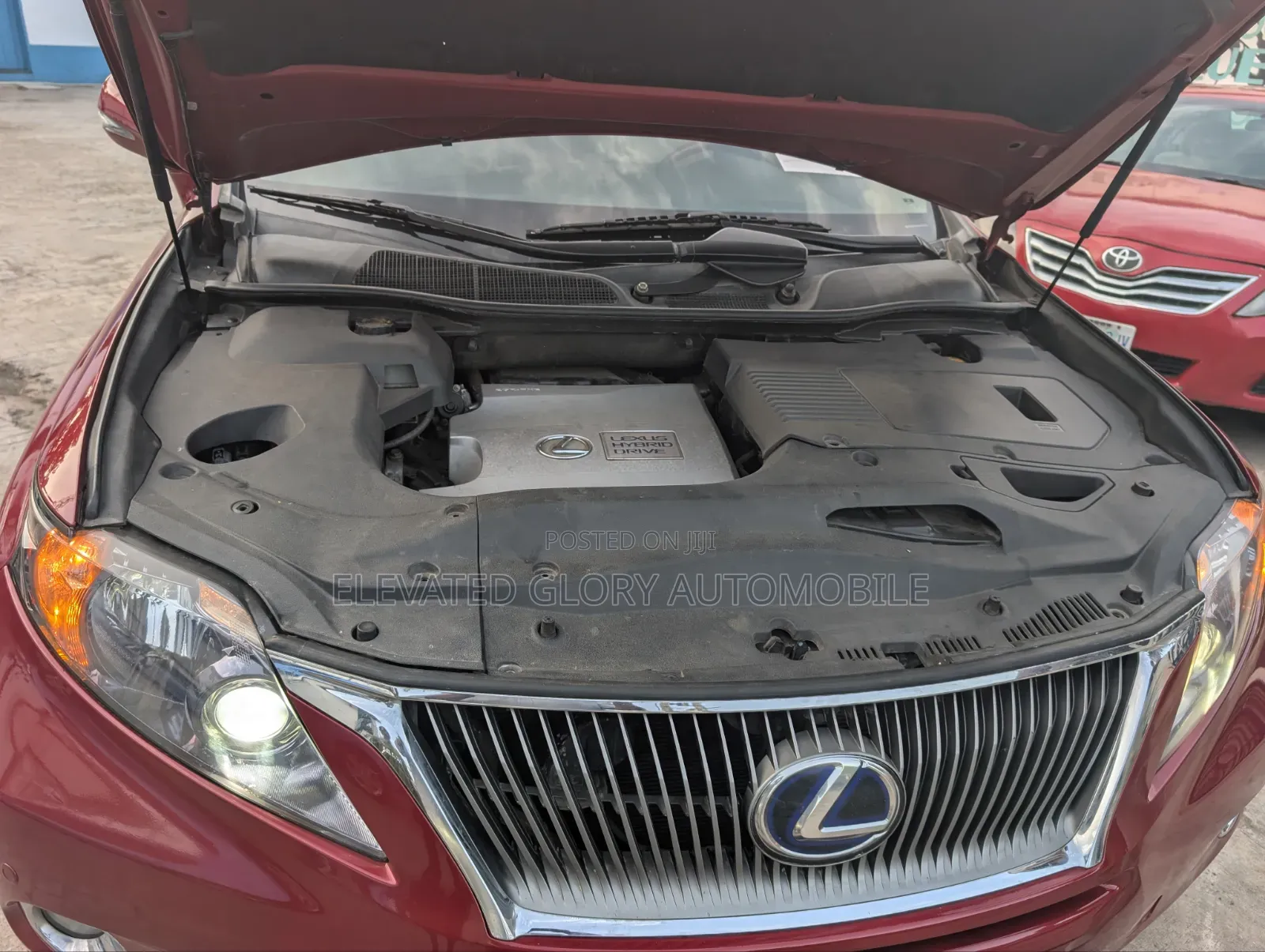 Lexus RX 450h 2010 Red