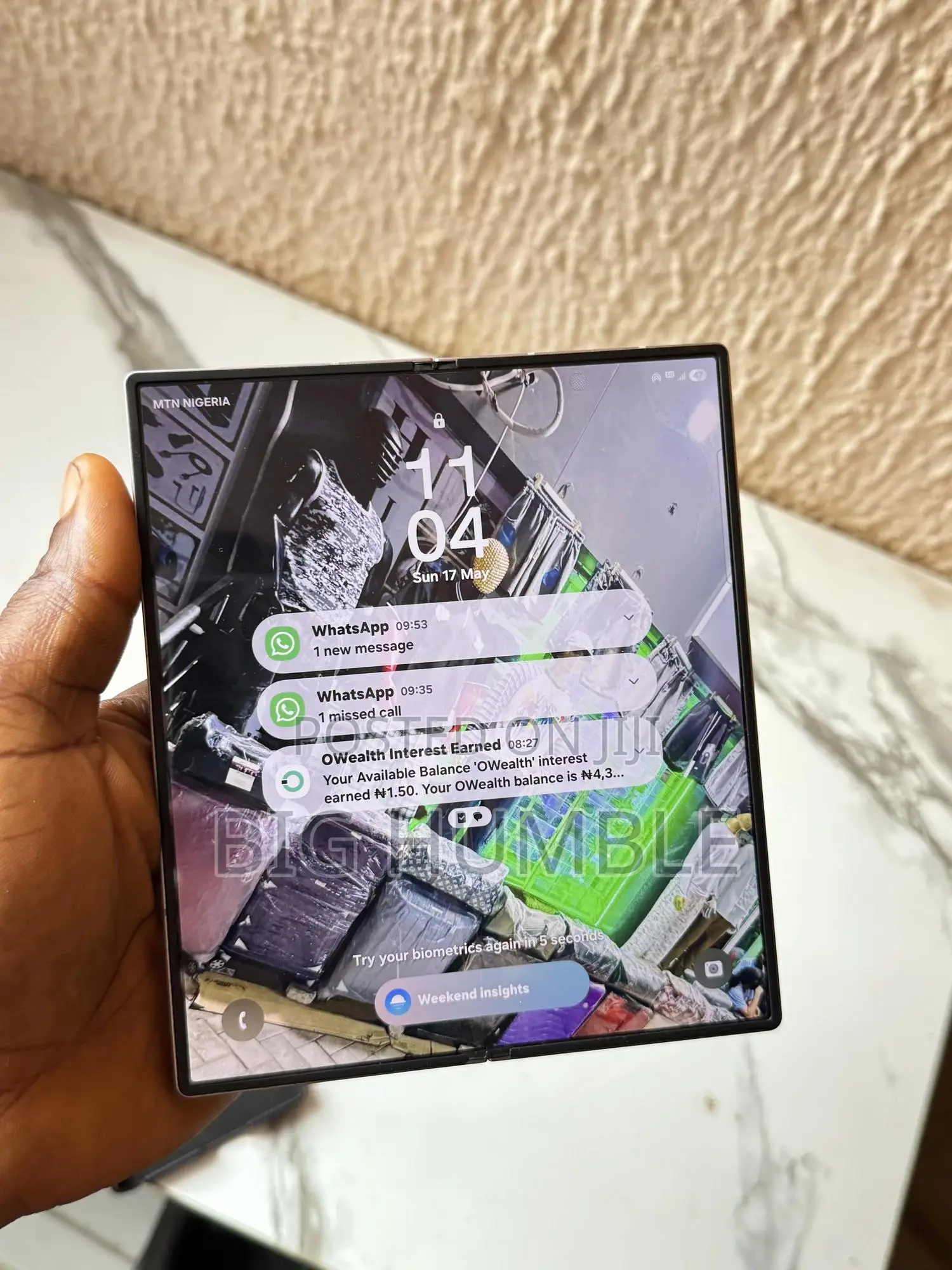 Samsung Galaxy Z Fold6 256 GB Silver