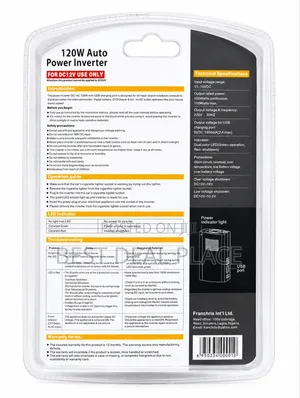 Vision 120w Auto Power Inverter