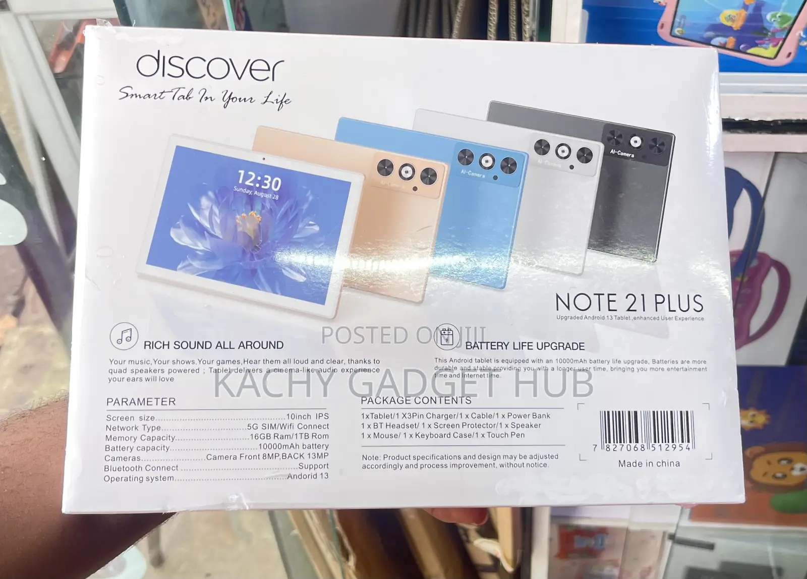 New Discover Note 21 Plus 1 TB