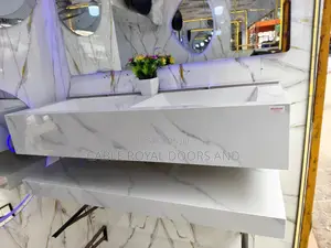 White Cabinet Basin