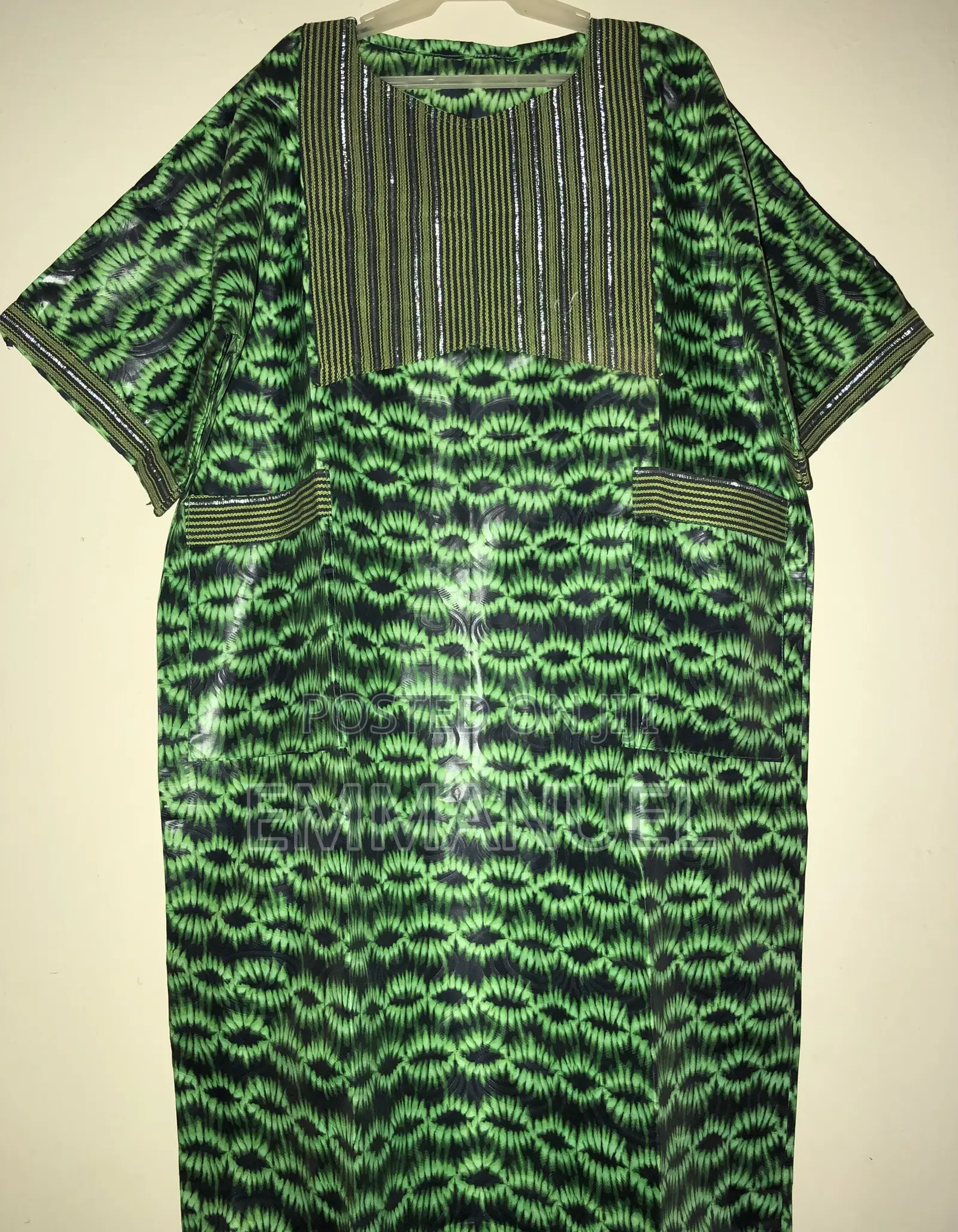 Emerald Glow Maxi Dress